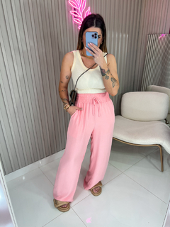 CALÇA LARA DUNA PANTALONA (rosa bebe) - - comprar online