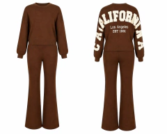 CONJUNTO california TRICOT modal (marrom)
