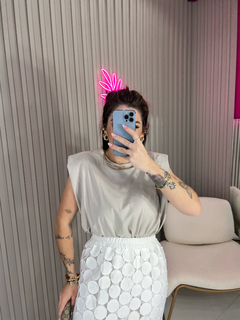 Cropped muscle ombreira (gelo)