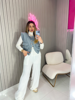 CALÇA LARA DUNA PANTALONA (off white)) - comprar online