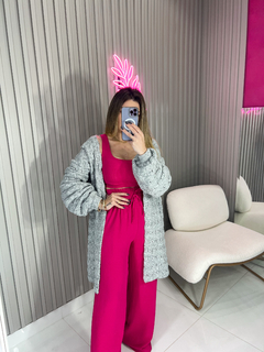 CALÇA LARA - crepe duna - (pink) - comprar online