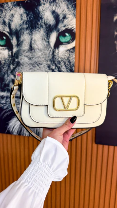 Bolsa inspered valen (off white) - Jordanna Galia Store