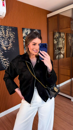 Imagem do Jaqueta JESSY suedine (preto)