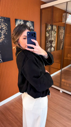 Jaqueta JESSY suedine (preto) na internet