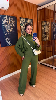CONJUNTO julianny TRICOT modal (verde oliva) - Jordanna Galia Store