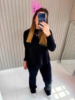 CONJUNTO Gabriela TRICOT modal (preto) na internet