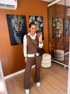 CONJUNTO TRIO FELICIA TRICOT MODAL (capuccino)