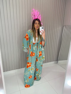 Imagem do Conjunto Ayla viscolynho (verde oliva)