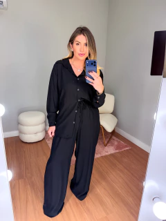 Imagem do PRE VENDA 27.07 Conjunto Lorena viscolynho (preto)