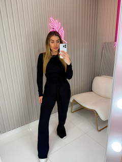 CONJUNTO Anaju tricot modal (preto) na internet