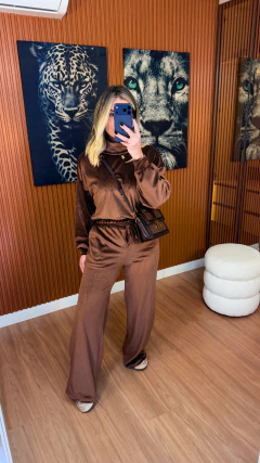 Conjunto lara cotele (marrom) - Jordanna Galia Store