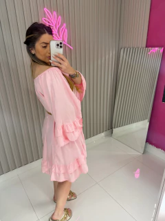 Vestido Bata boho viscolynho (rosa) na internet