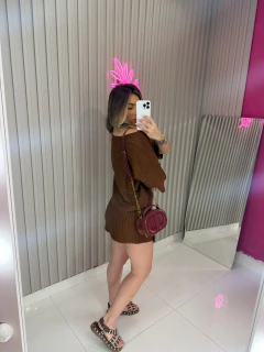 Imagem do Conjunto Nayara tricot modal (marrom)