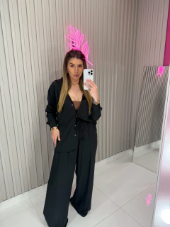 Conjunto Lorena viscolynho (preto) - comprar online