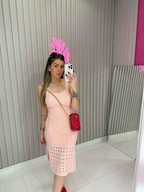 Conjunto bella tricot (rosa) - comprar online