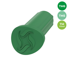 Tapón verde para vaso - comprar online