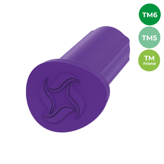 Tapón violeta para vaso - tienda online