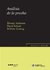 Análisis de la prueba - Anderson, Terence Schum, David Twining, William