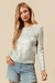 Kara Metallic Sweater - comprar en línea