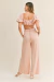 Cristina Linen Set - Pink - tienda en línea