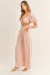 Cristina Linen Set - Pink en internet