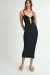 Mykonos Black Dress - PRE ORDER MAYO - comprar en línea
