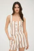 Malia Linen Set - Brown en internet