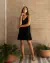 Sisal mini dress - Black - comprar en línea