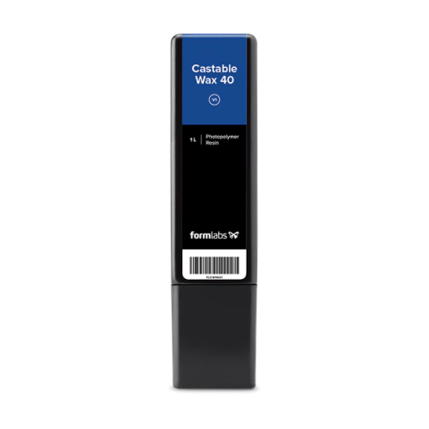 Formlabs - Castable Wax 40 - Resina para Impressora 3D - 1 L