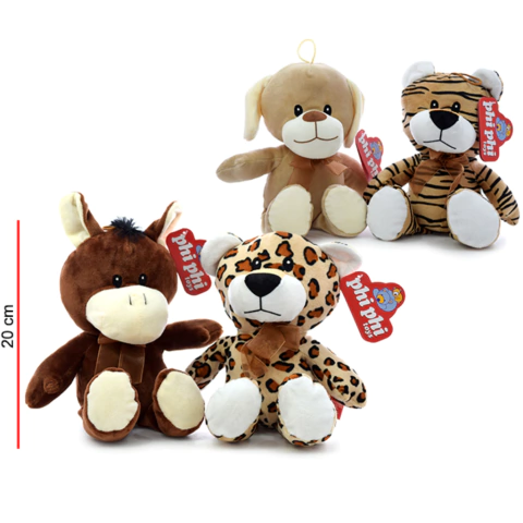 Animales Sentados con Moño