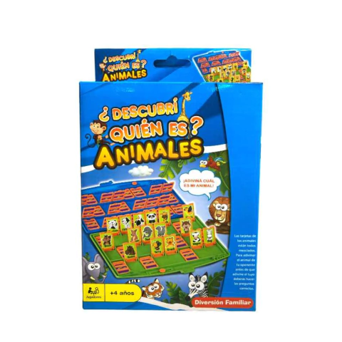 Juego Descubrí Quien es Animales
