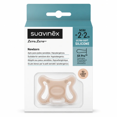 Chupete Suavinex Zero.Zero -2.2M - SU NIÑO