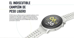 Reloj deportivo PACE 3 malla silicona White - COROS - comprar online
