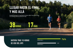 Reloj deportivo PACE 3 malla Nylon Chalk - COROS - tienda online