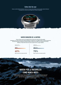 Reloj deportivo APEX 2 malla Nylon Black - COROS