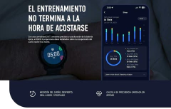 Reloj deportivo PACE 3 malla Nylon Chalk - COROS - X-TRAIL