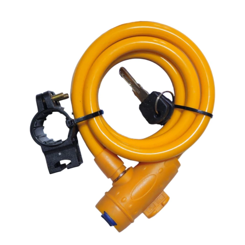 Linga candado de seguridad Ø 12 mm / L: 1200 mm con soporte - AN CHI