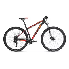 Bicicleta MTB aluminio Shimano CUES 18VEL R29 Negro/Rojo RAZZ - VOLTA - comprar online