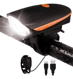 Luz delantera con bocina USB - 7588 - tienda online