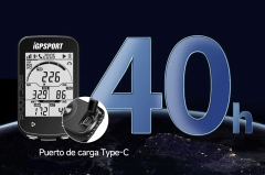 Imagen de Ciclocomputadora GPS bluetooth USB C BSC100 - IGPSPORT