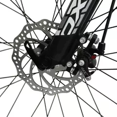 Bicicleta MTB Riddich 21VEL R29 Negro/Rojo - OXEA