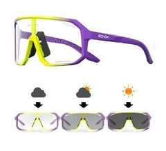 Lentes Fotocromáticos Ciclismo Running Amarillo/Violeta - SCVCN
