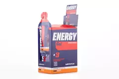 Repositor energético +3 (con cafeína) Caja x12 Naranja - Gel Energy Mervick Lab