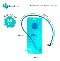 Bolsa de hidratación 2L antiderrame - National Geographic - comprar online