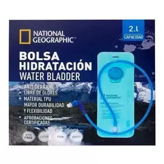 Bolsa de hidratación 2L antiderrame - National Geographic en internet