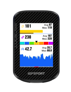 Ciclocomputadora táctil GPS mapa USB C BSC300T - IGPSPORT