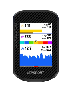 Ciclocomputadora táctil GPS mapa USB C BSC300T - IGPSPORT