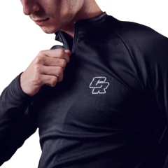 Buzo deportivo medio cierre térmico unisex - Cross Roads en internet