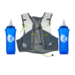 Combo chaleco NAVAJO Trail 8.0L + 2 botellas flexibles 500cc en internet
