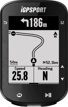 Ciclocomputadora GPS mapa bluetooth USB C BSC200 - IGPSPORT